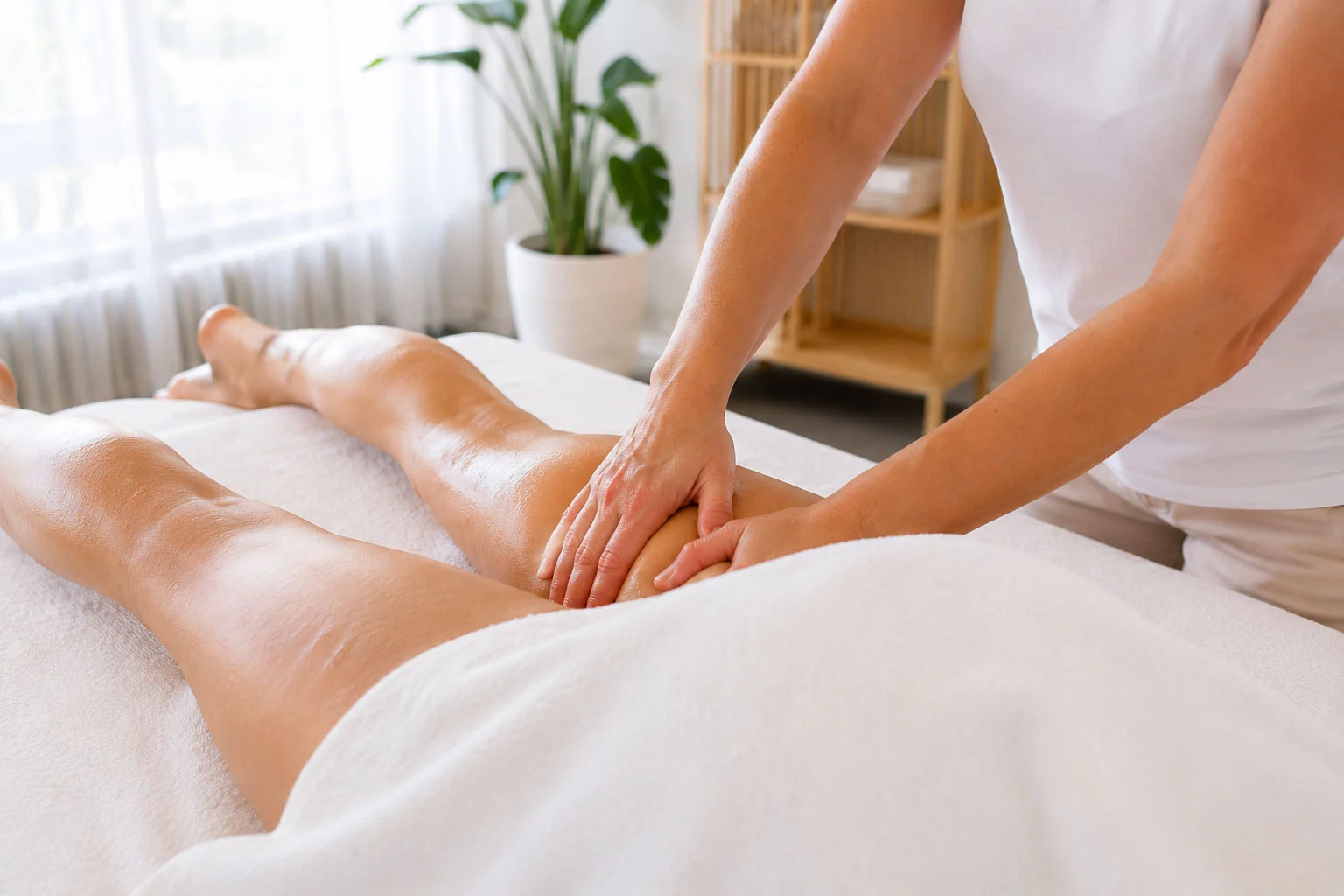 Sanfte manuelle Lymphdrainage in der Praxis Frauenfeld